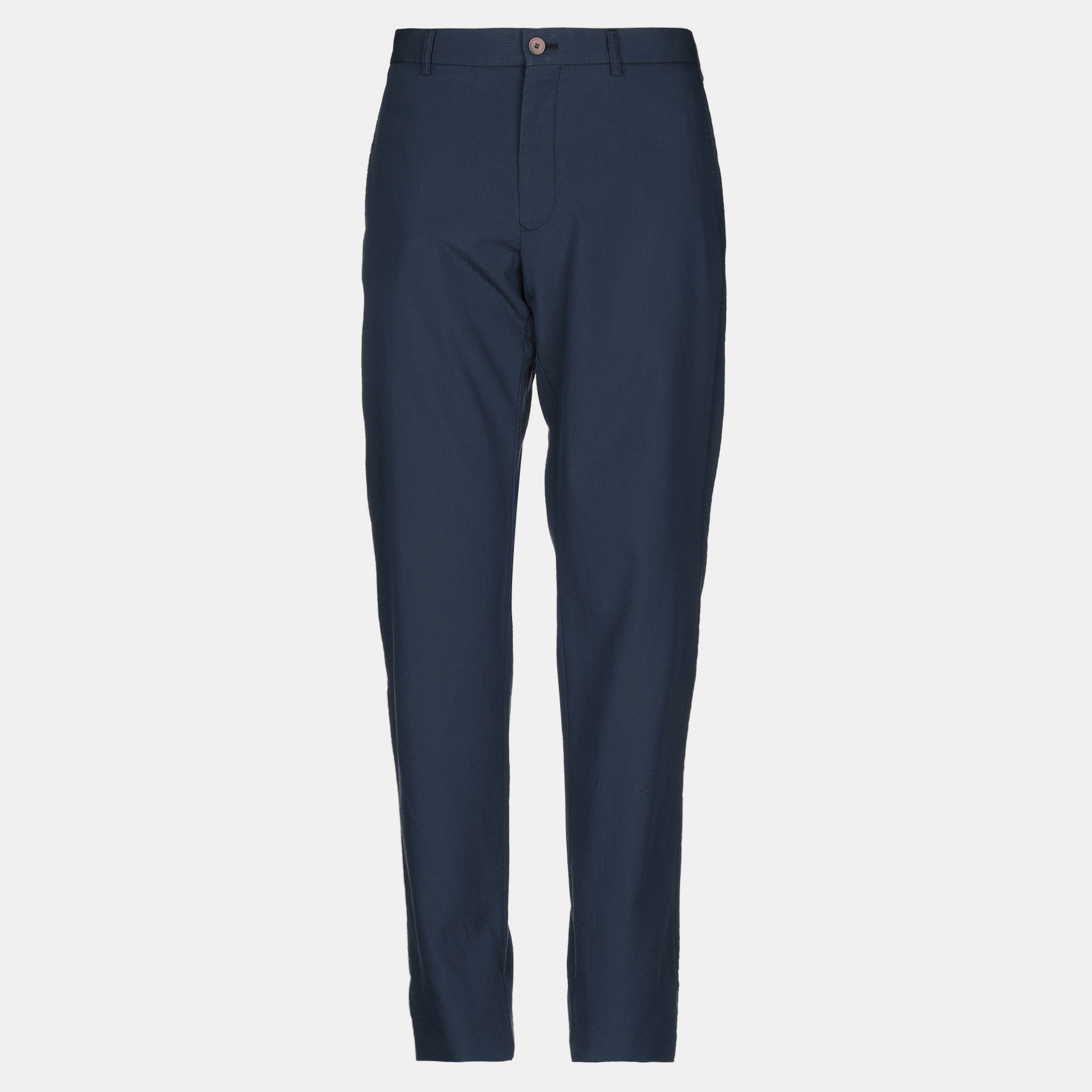 Pre-owned Giorgio Armani Cotton Pants 54 In Navy Blue