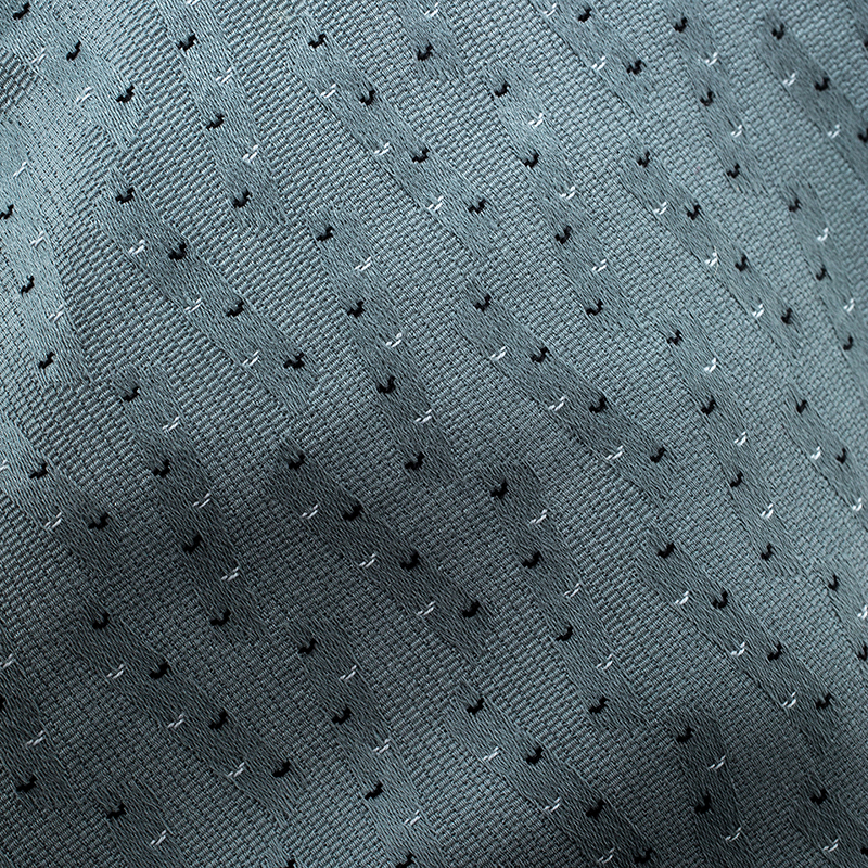 Pre-owned Giorgio Armani Cravatte Grey Jacquard Silk And Cotton Traditional Tie