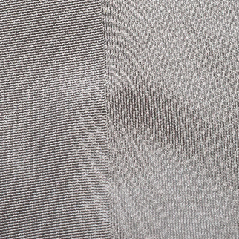 

Giorgio Armani Grey Tonal Pinstripe Silk Jacquard Classic Tie