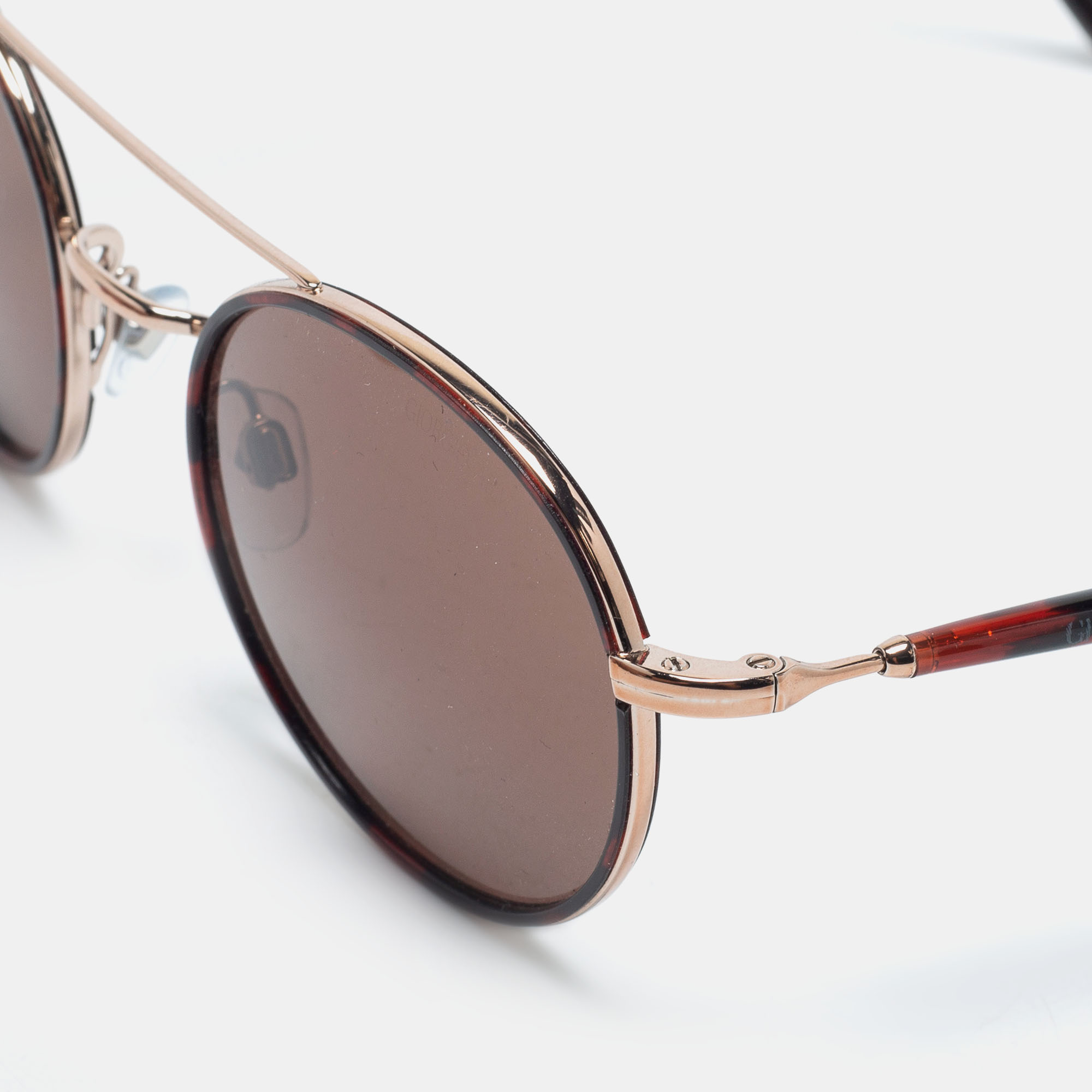 

Giorgio Armani Gold/Brown Havana 49021 Sunglasses