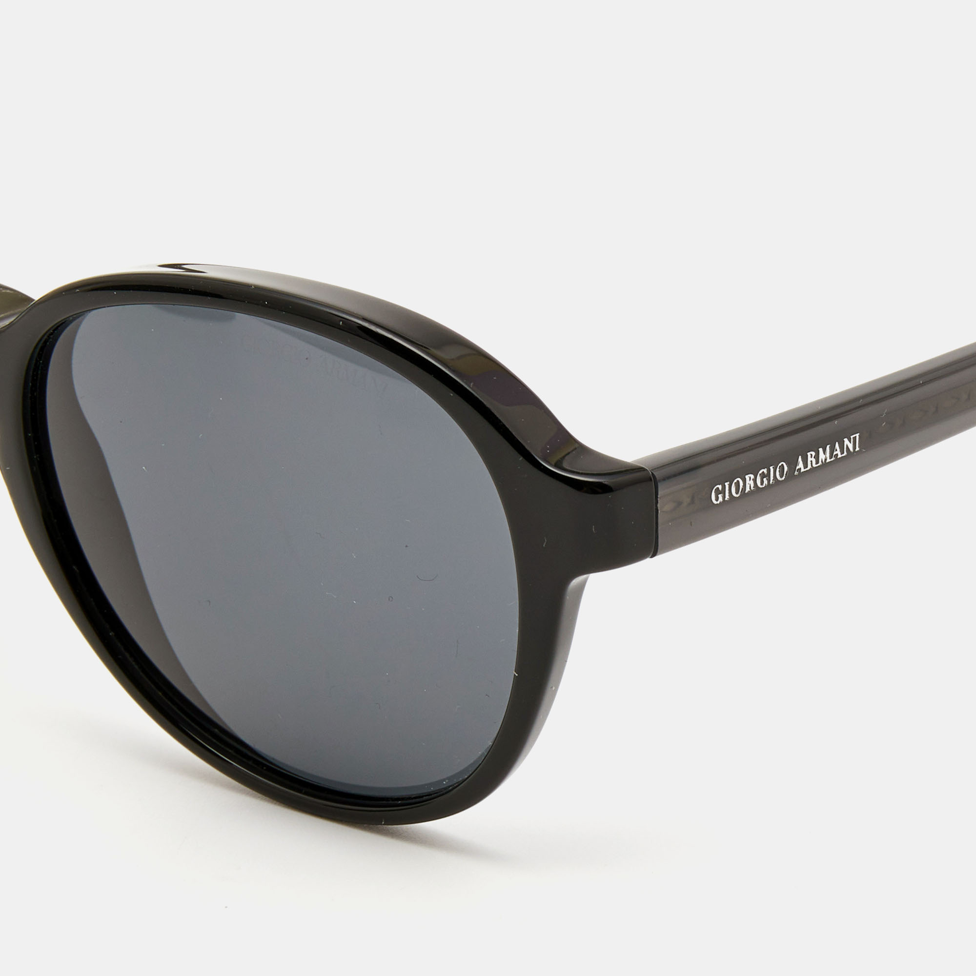 

Giorgio Armani Black Oval Sunglasses