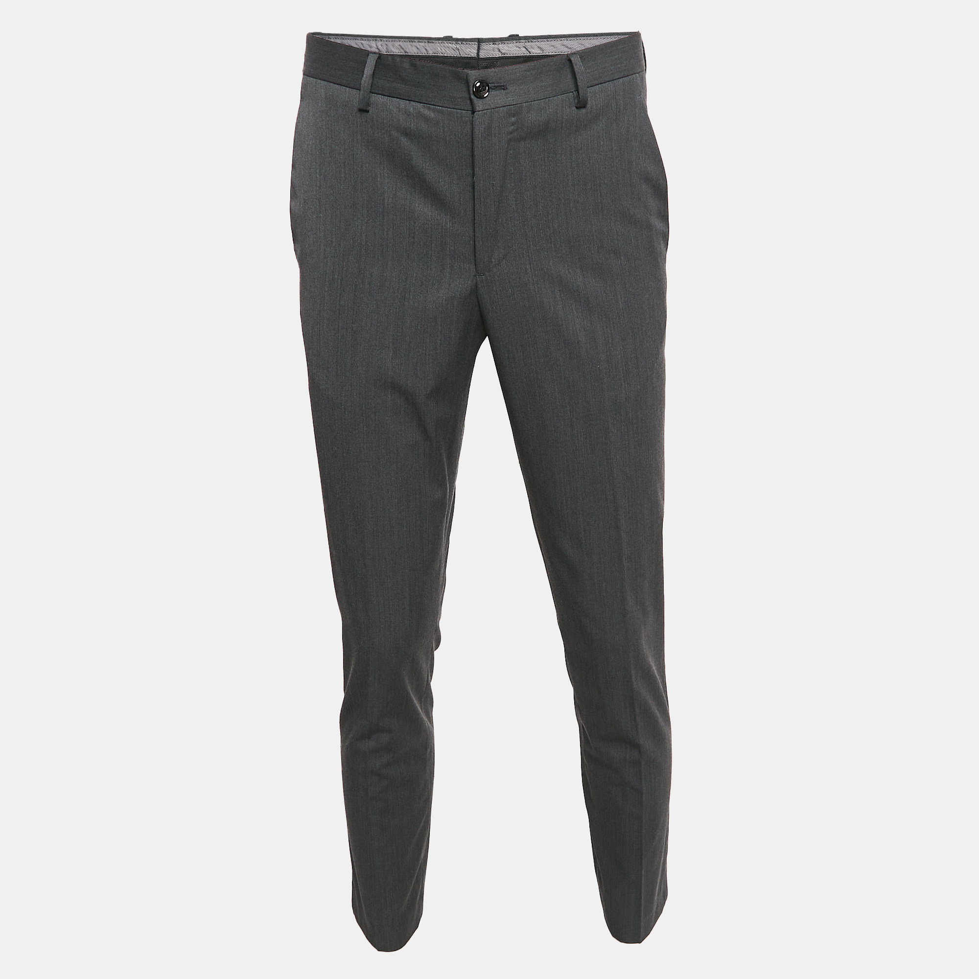 

Giorgio Armani Dark Grey Wool Trousers M