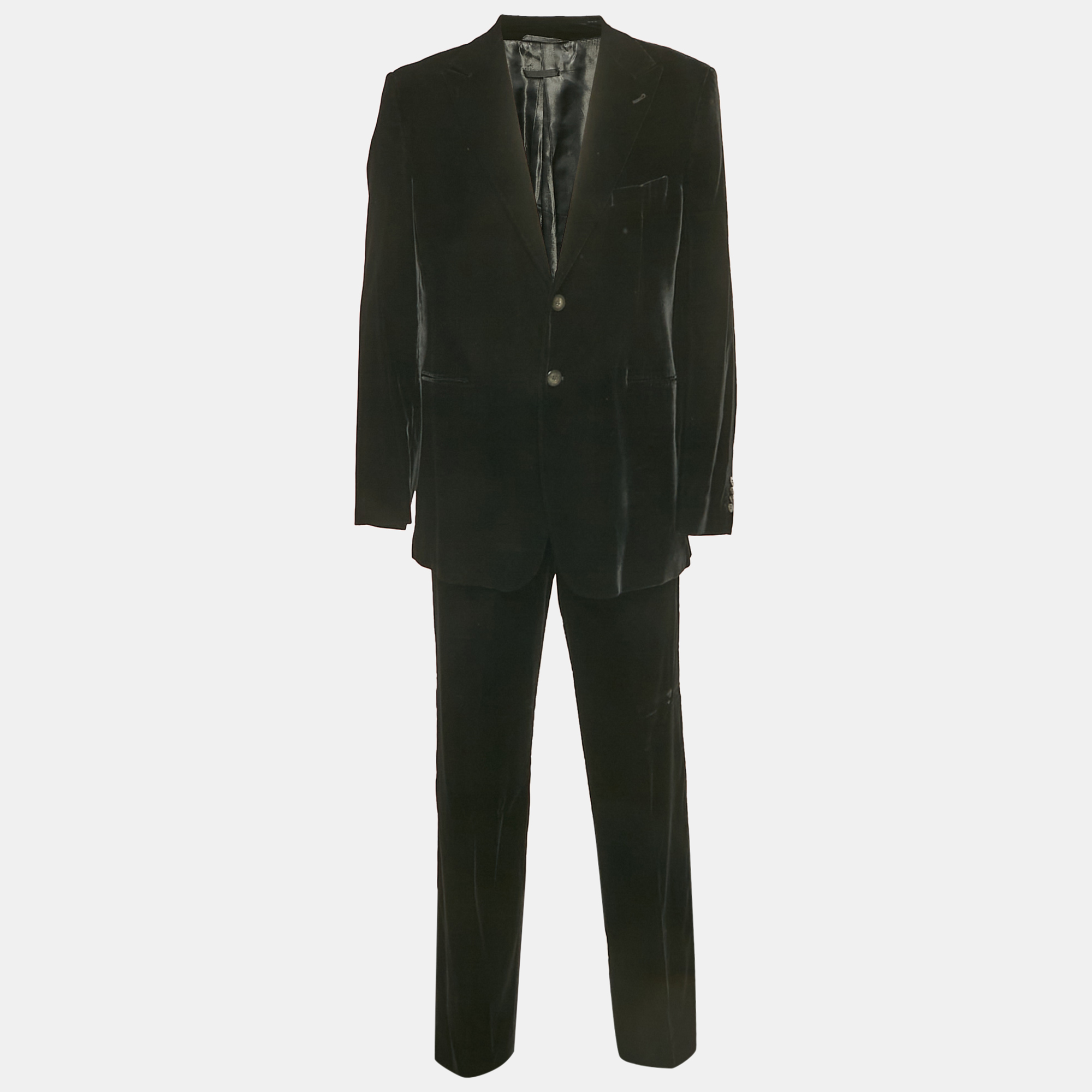 

Giorgio Armani Vintage Black Velvet Pants Suit XXL/XXXL