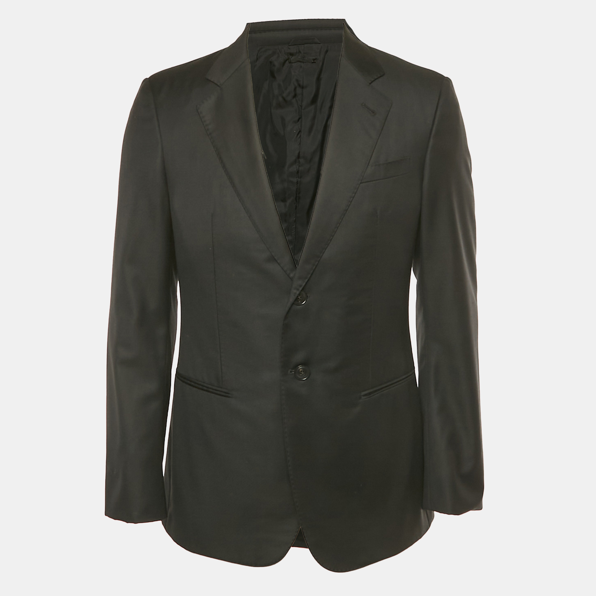 

Giorgio Armani Black Wool Single Breasted Blazer L
