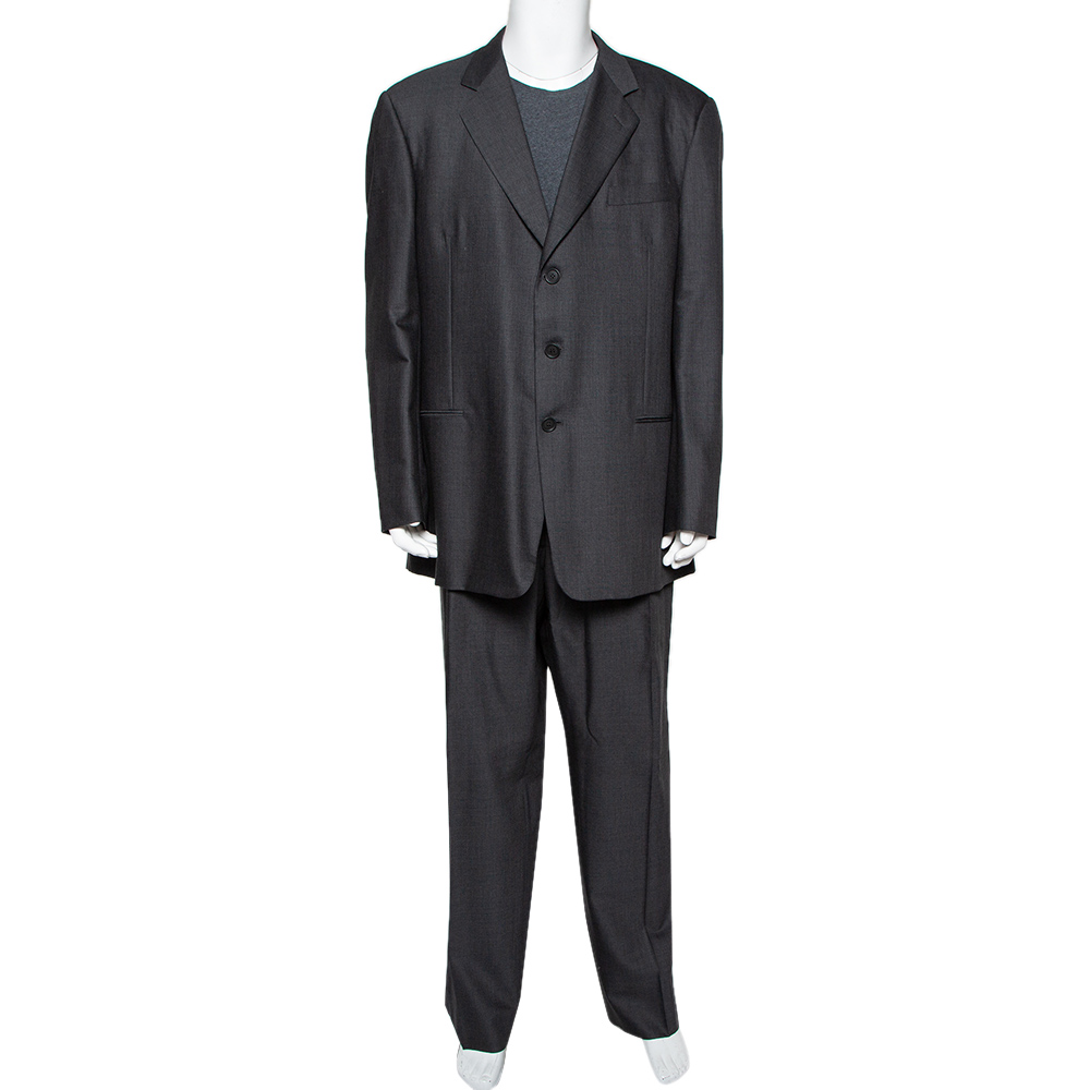

Giorgio Armani Charcoal Grey Wool Suit