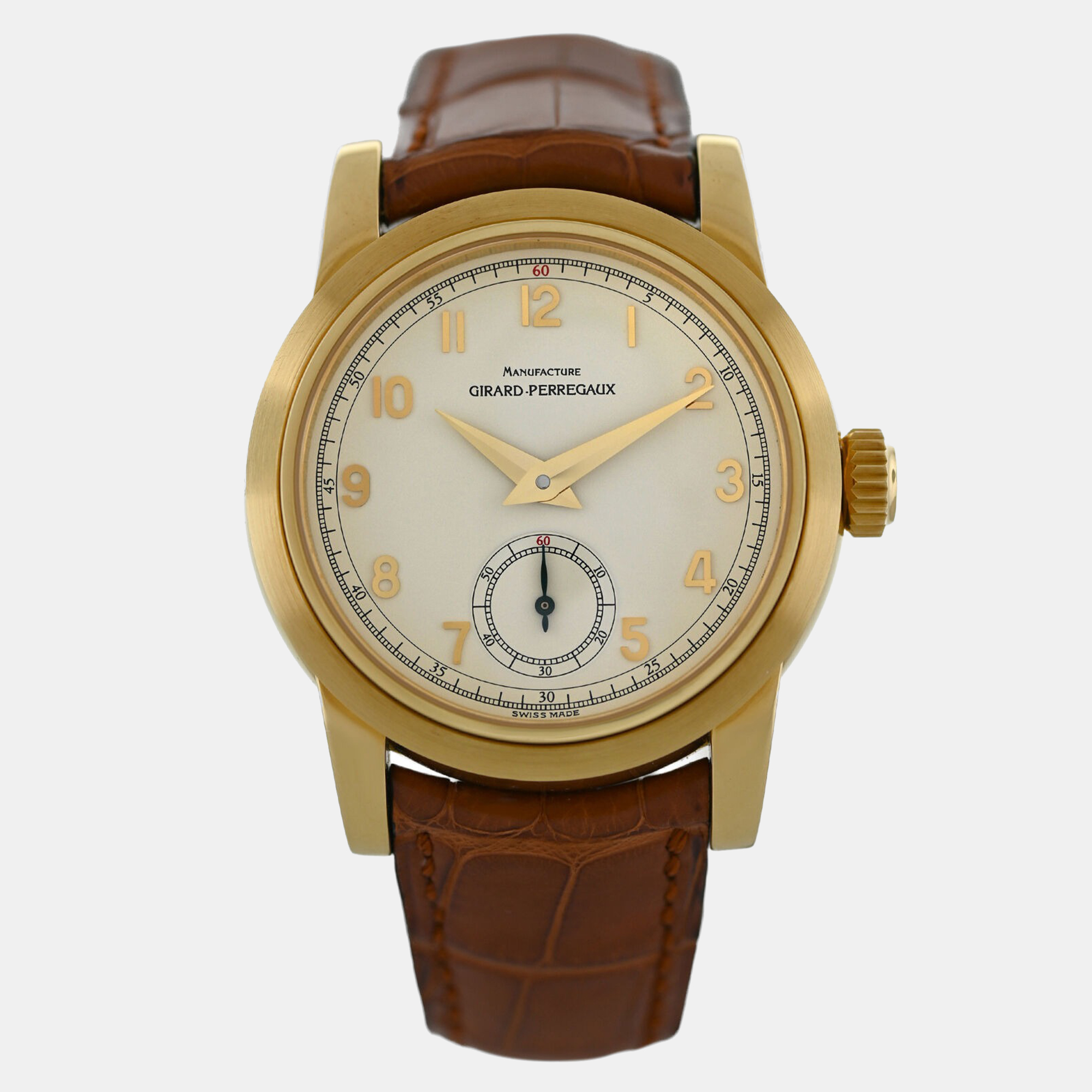 

Girard Perregaux Cream Ferrari 80300051815 Men's Wristwatch 38 mm
