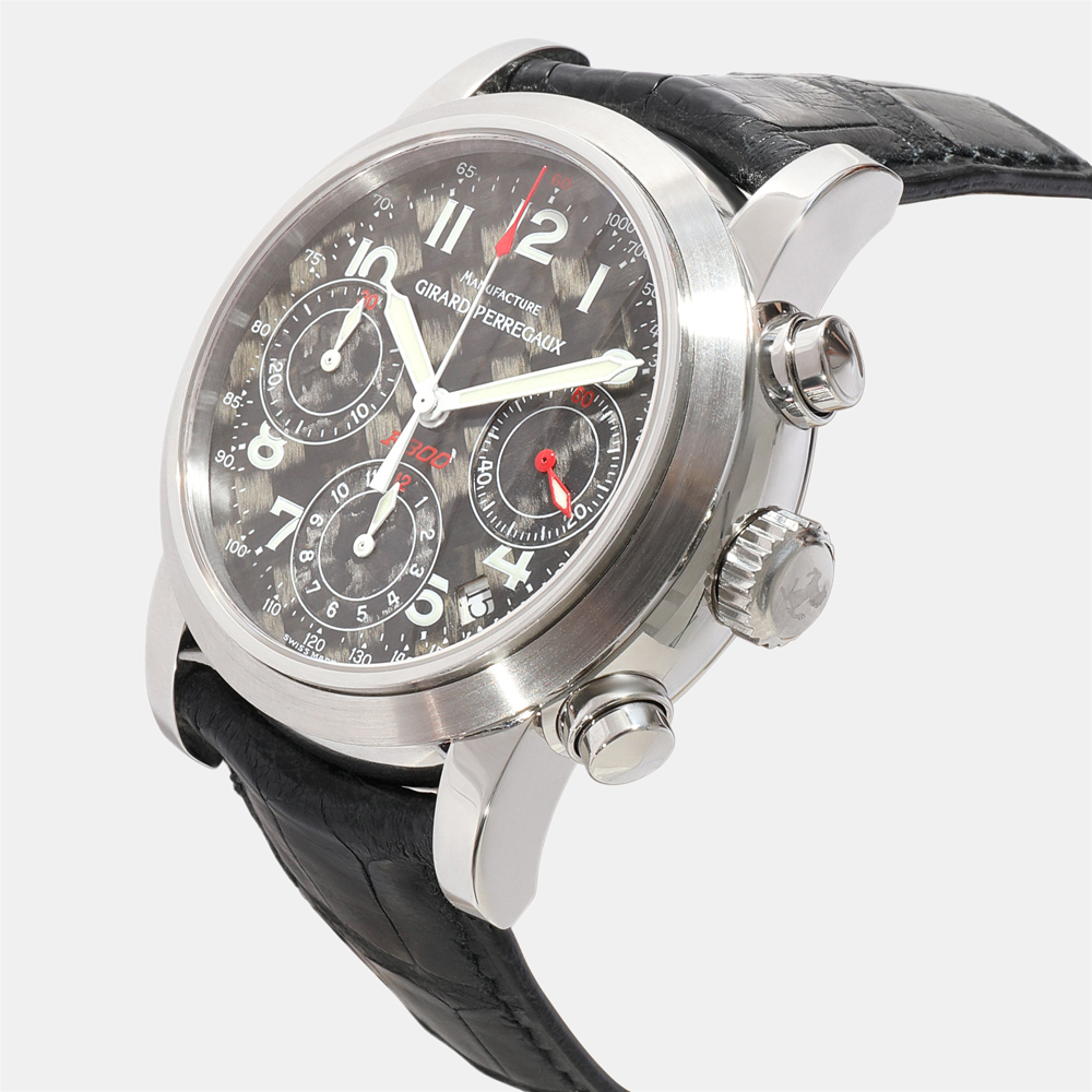 

Girard-Perregaux Black Stainless Steel Ferrari F300 8020 Automatic Men's Wristwatch 37 mm