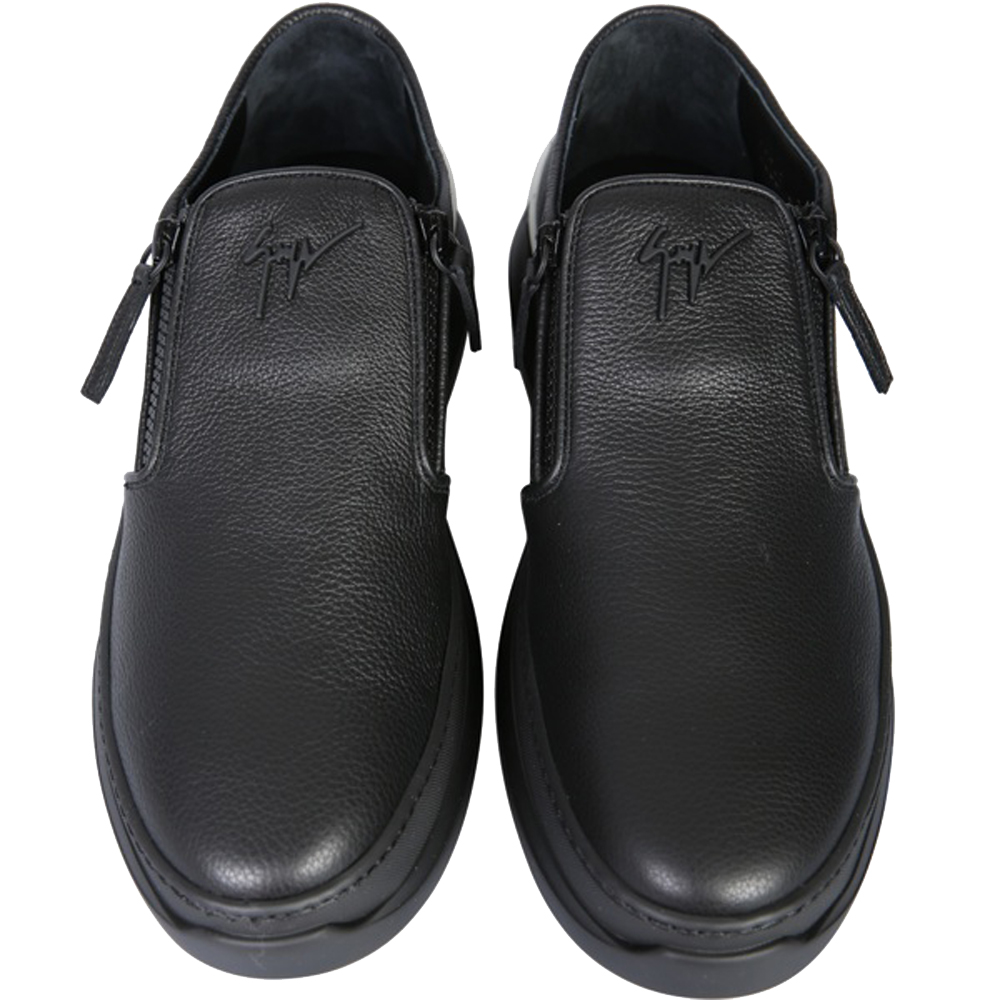 

Giuseppe Zanotti Black Conley Zip Slip-Ons Sneakers Size IT