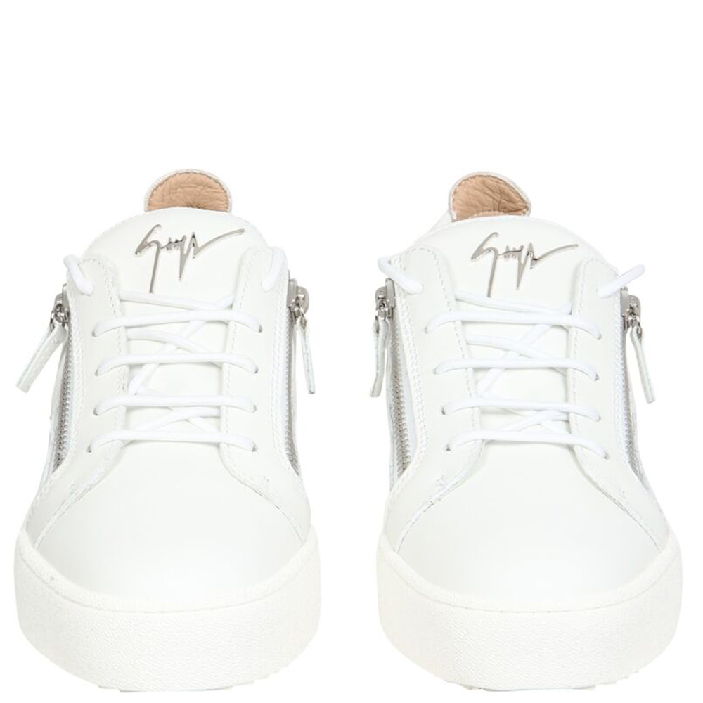 

Giuseppe Zanotti White/Black Frankie Sneakers Size IT