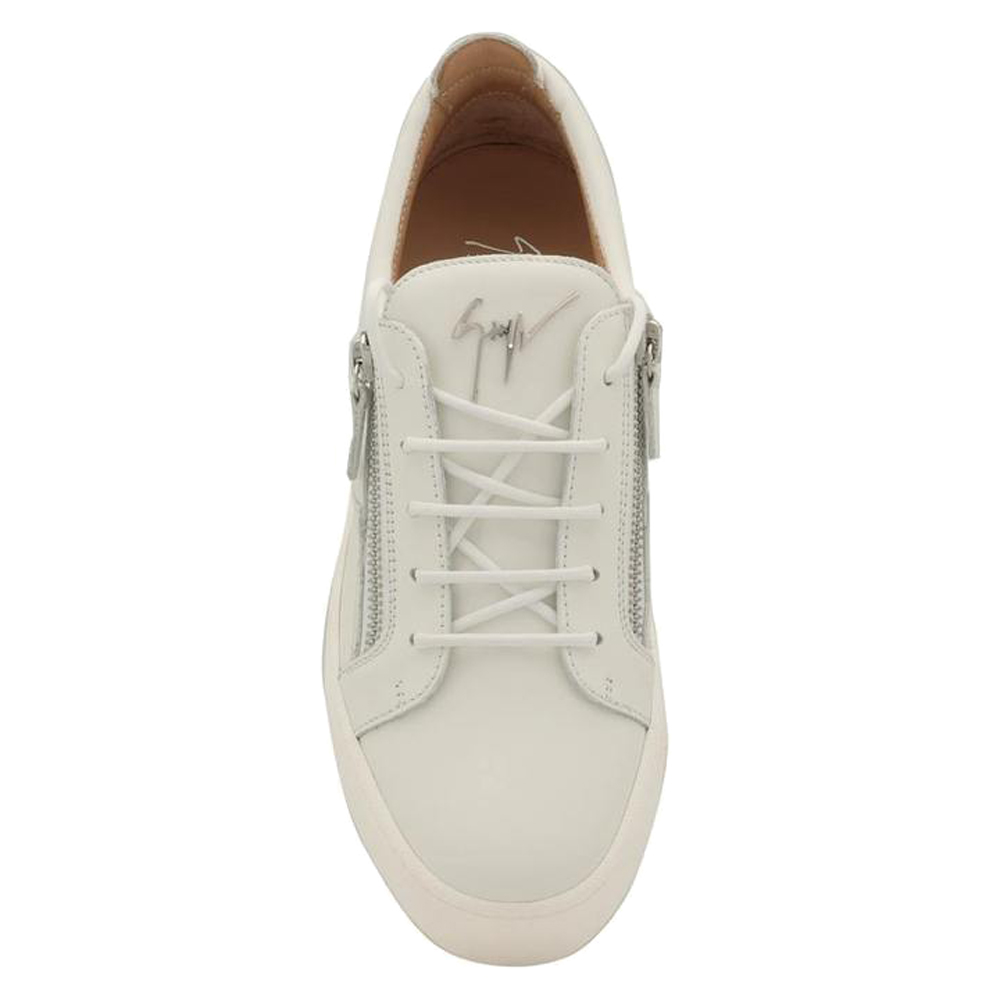 

Giuseppe Zanotti White Frankie Sneakers Size EU