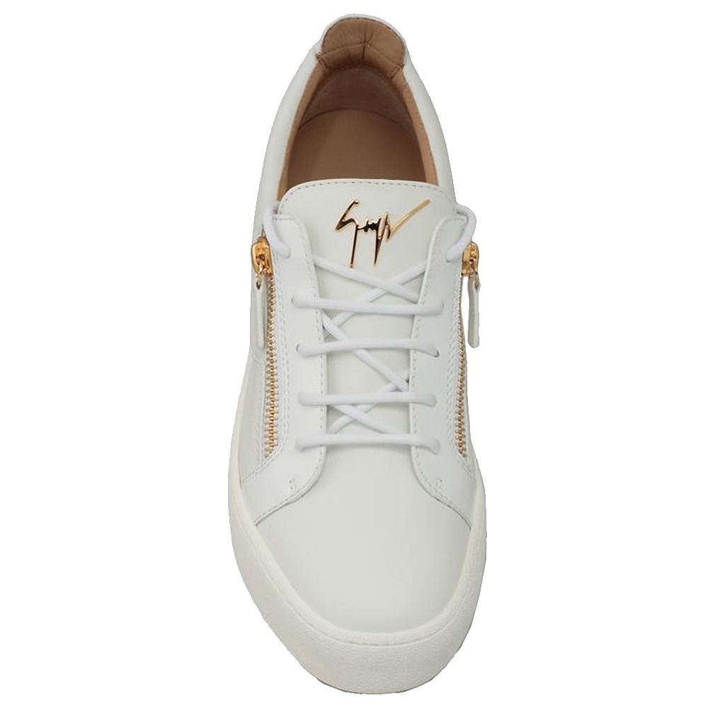 

Giuseppe Zanotti White Frankie Sneakers Size EU