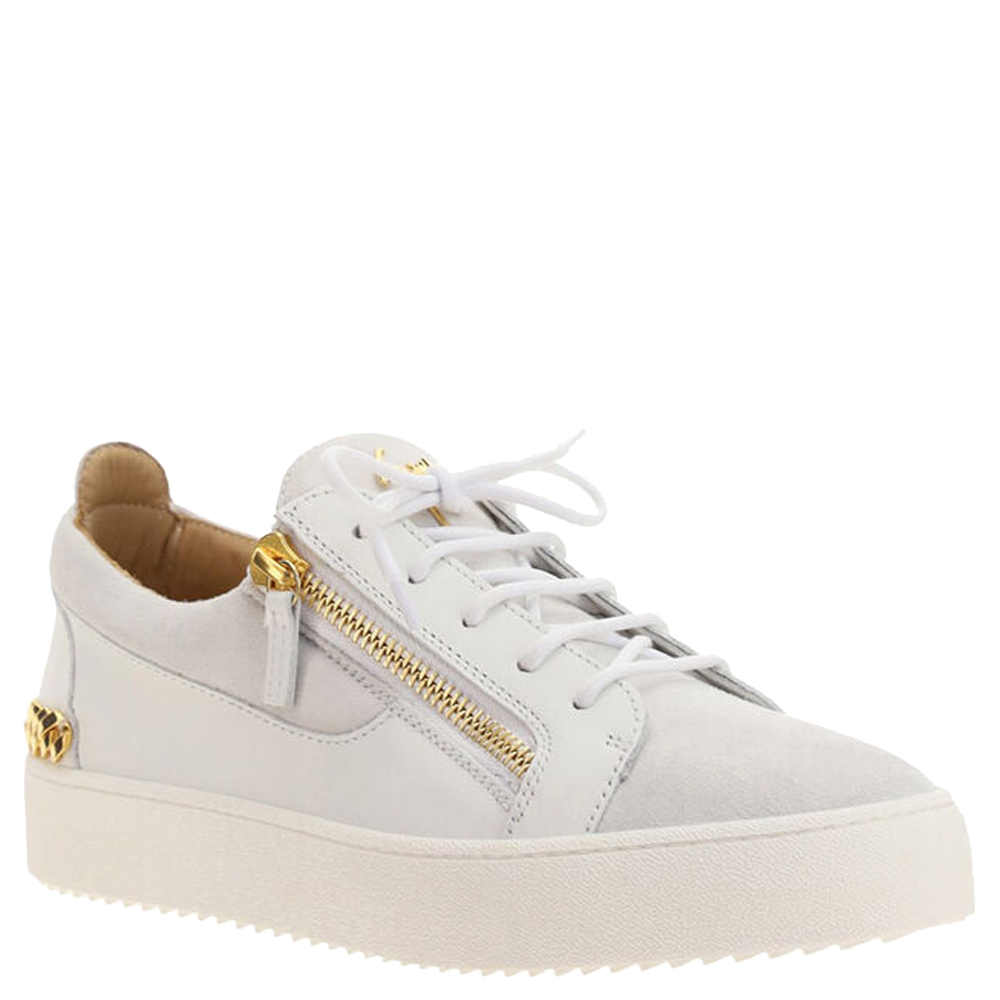 

Giuseppe Zanotti Off White Frankie Sneakers Size IT