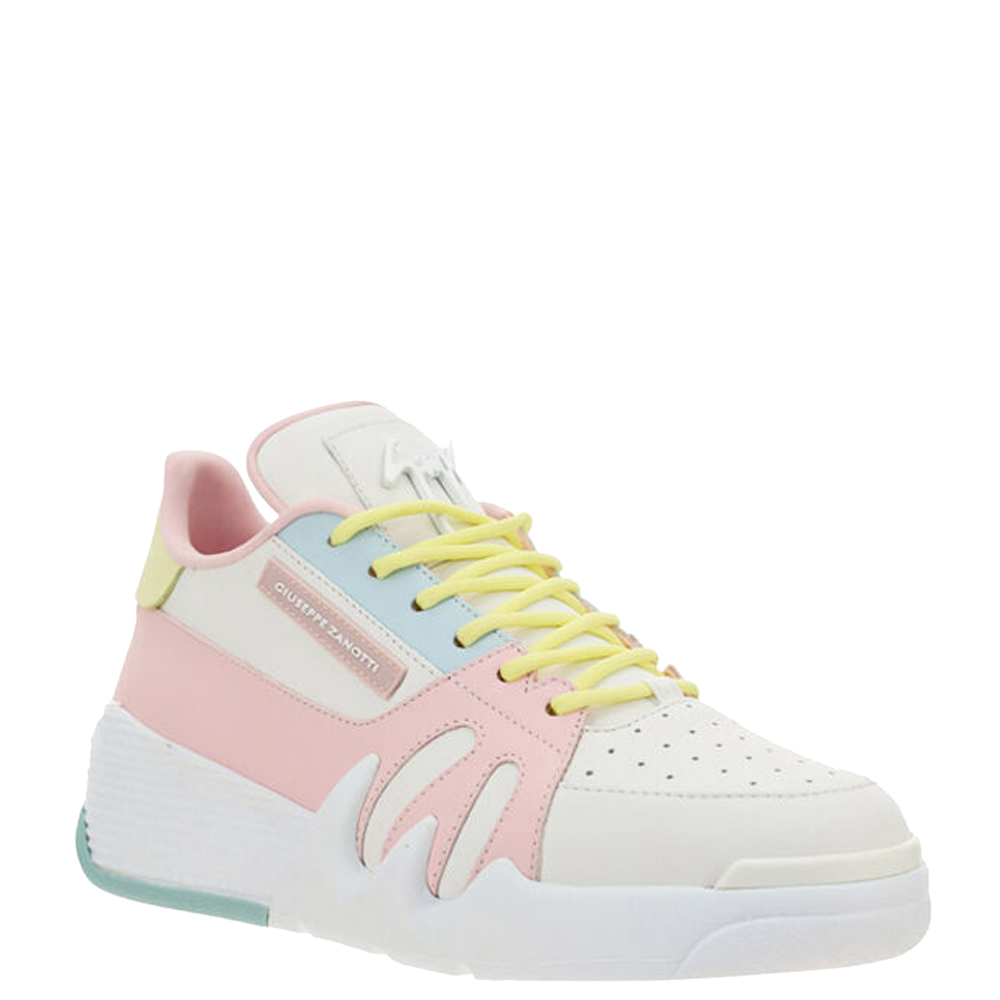 

Giuseppe Zanotti Multicolor Leather Talon Sneakers Size IT