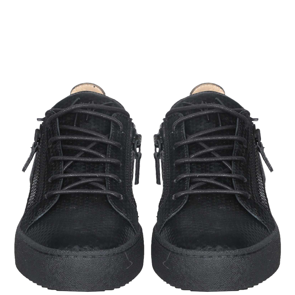 

Giuseppe Zanotti Black Frankie Low-Top Sneakers Size IT