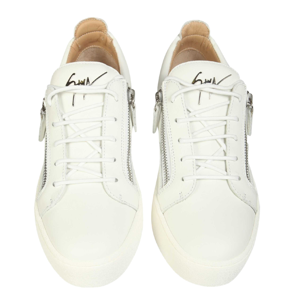 

Giuseppe Zanotti White/Black Gail Sneakers Size IT