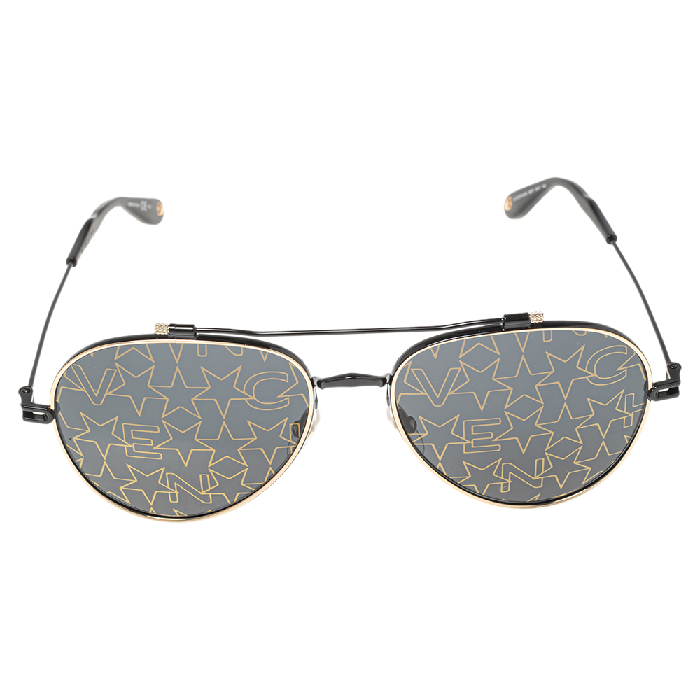 

Givenchy Black/Gold GV7057/S Nude Aviator Sunglasses