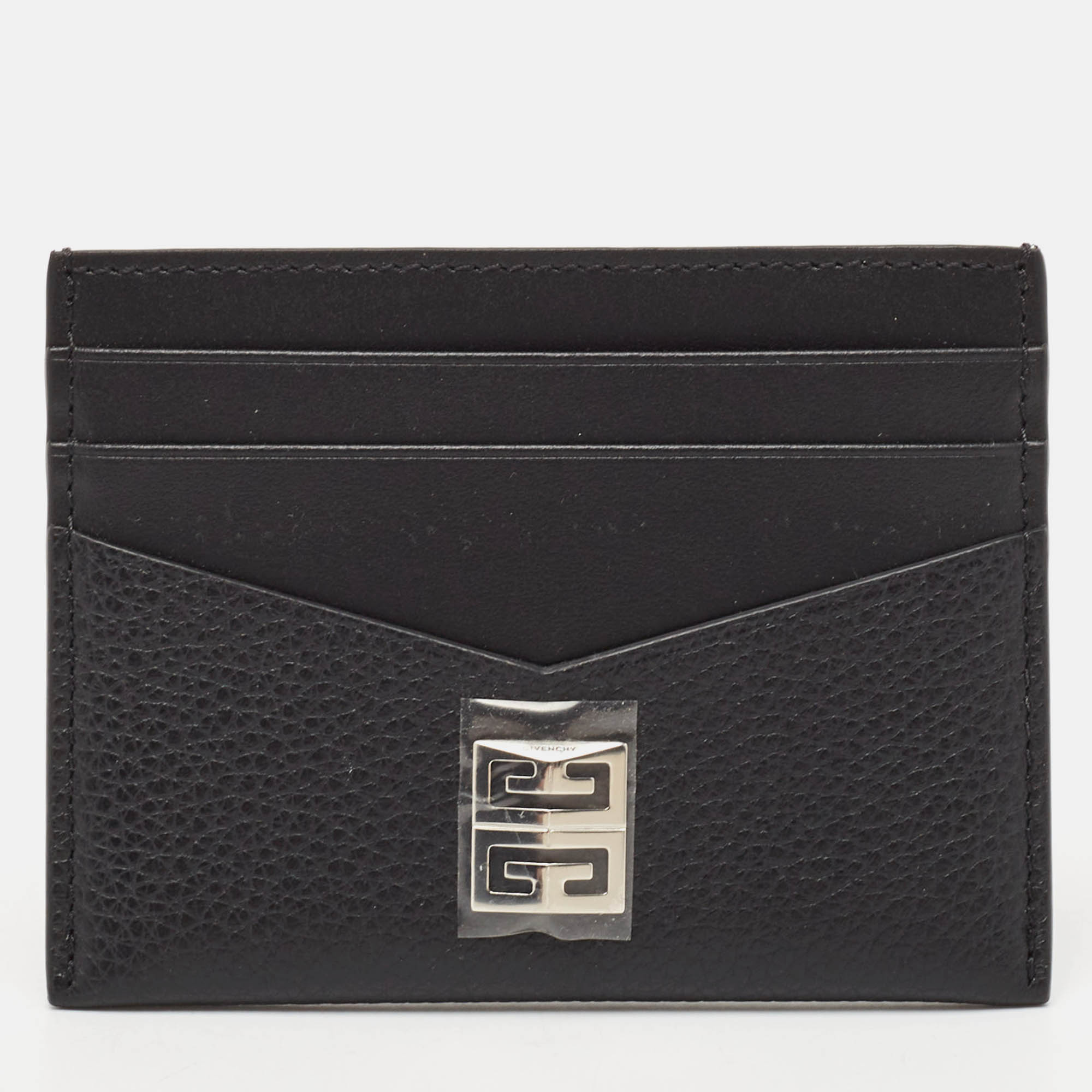 

Givenchy Black Leather 4G Card Holder