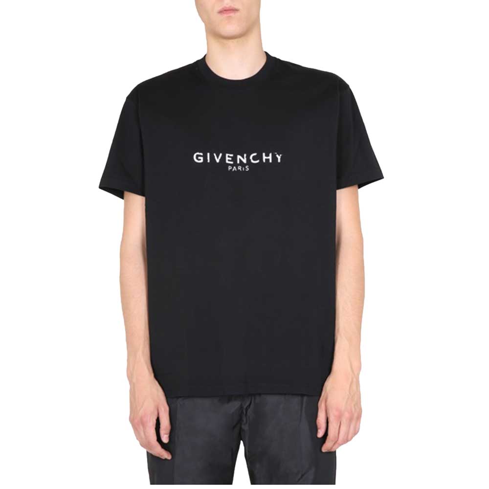 Pre-owned Givenchy Black Oversized Fit T-shirt Size S
