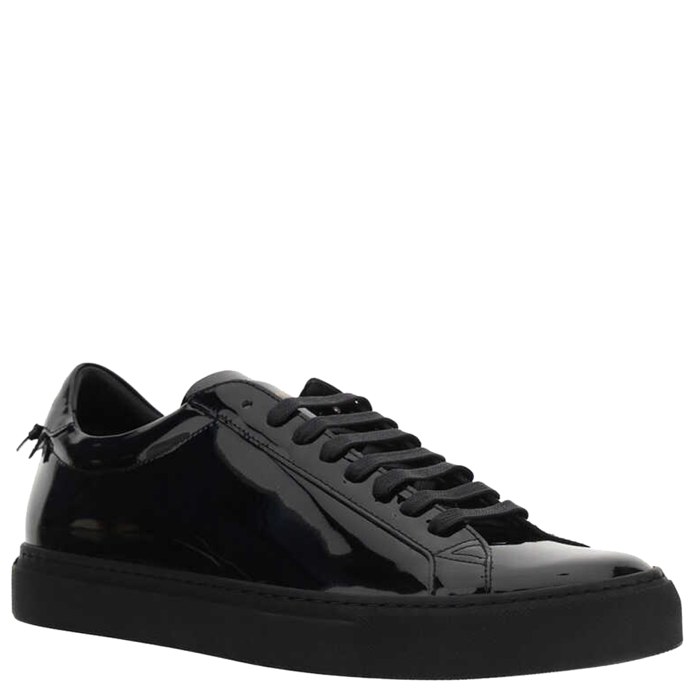 

Givenchy Black Patent Leather Urban Street Sneakers Size IT