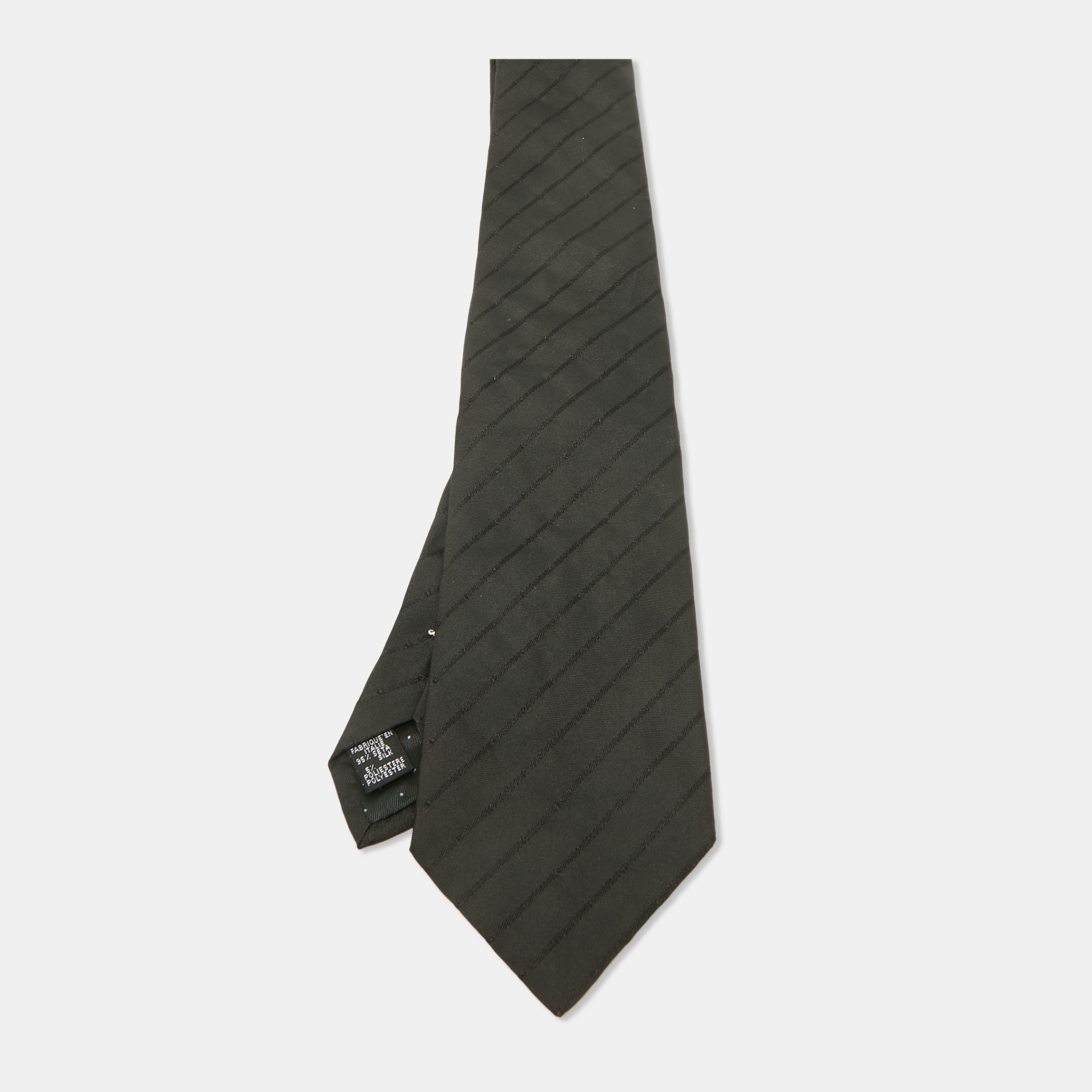 

Givenchy Black Patterned Silk Tie