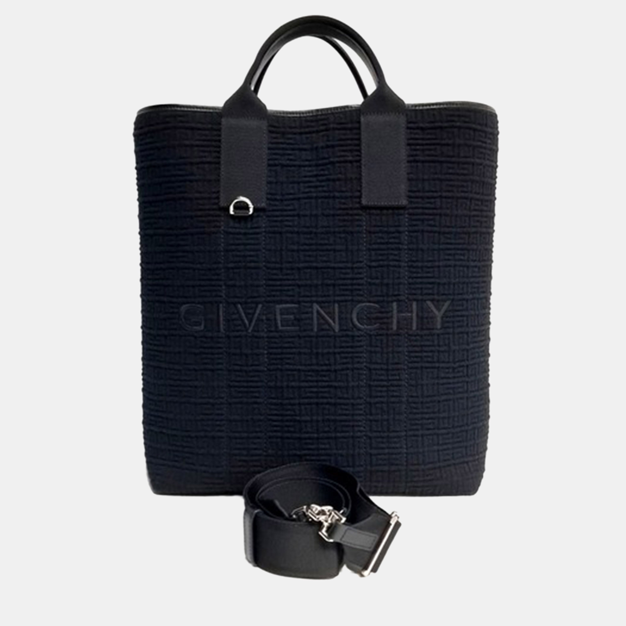 

Givenchy Black Fabric G Essential 4G Large Tote Bag