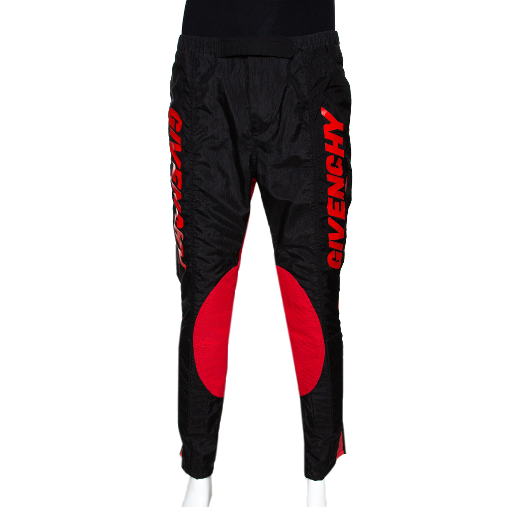 synthetic track pants