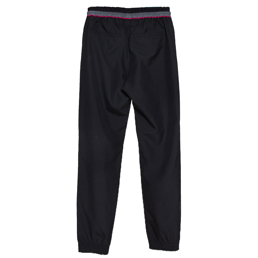 

Givenchy Black Wool Blend Contrast Grosgrain Waistband Joggers