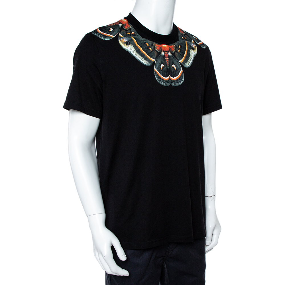

Givenchy Black Butterfly Print T-Shirt