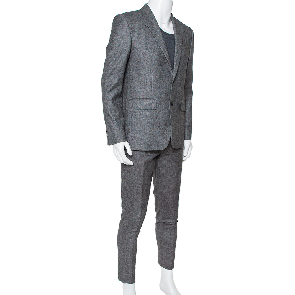 

Givenchy Grey Wool Suit