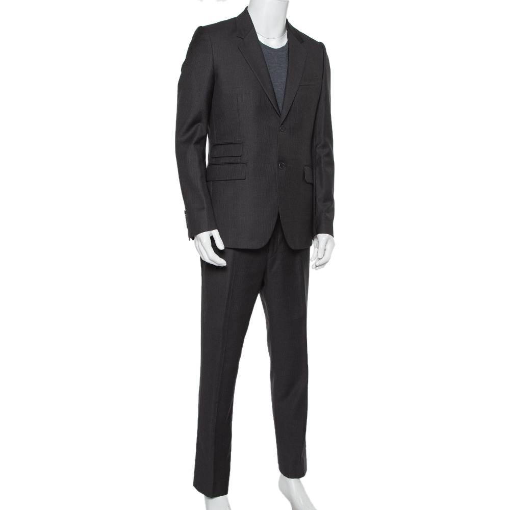 

Givenchy Dark Grey Wool Suit