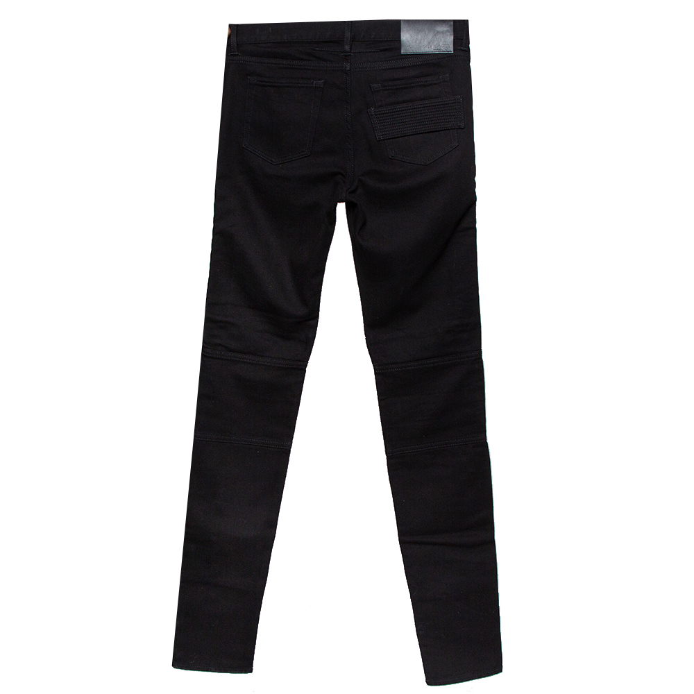 

Givenchy Black Denim Rico Slim Fit Biker Jeans