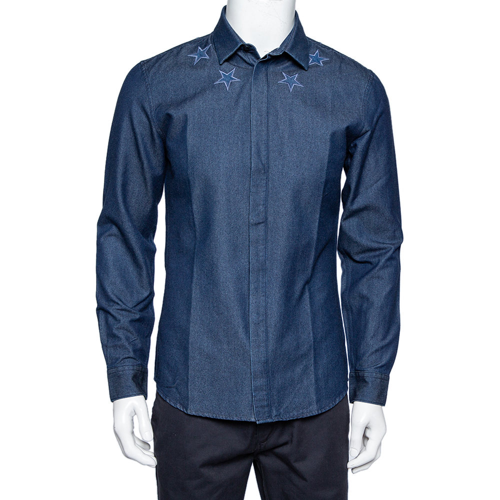 givenchy star button up