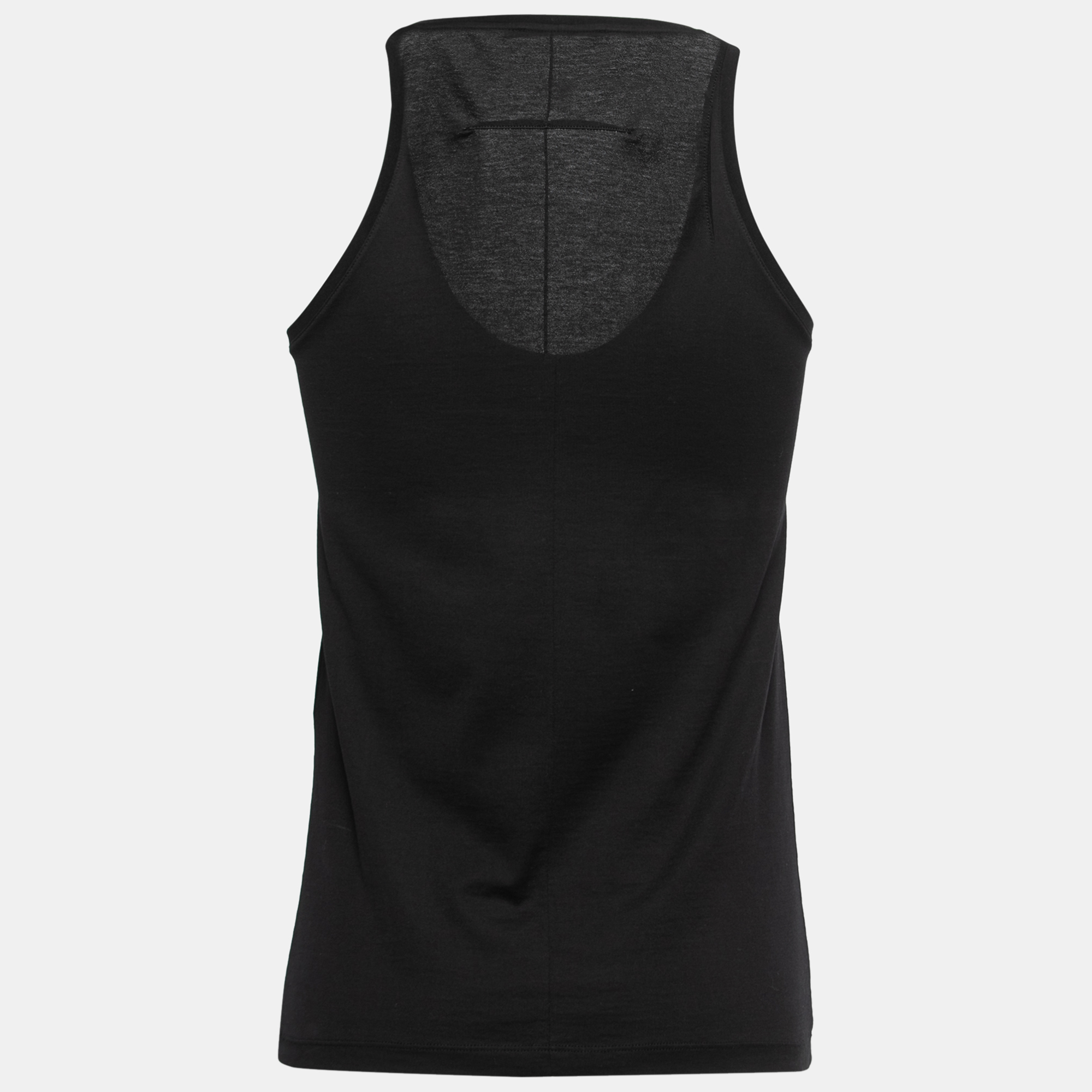 

Givenchy Black Cotton Printed Sleeveless T-Shirt
