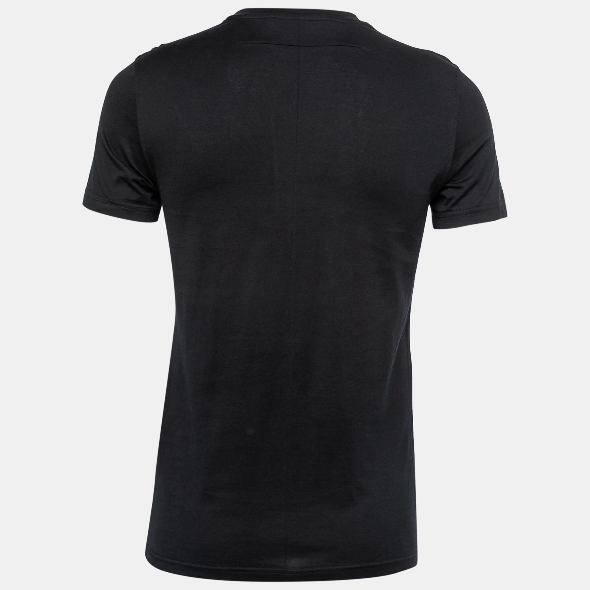 

Givenchy Black Cotton Pocket-Detail T-Shirt