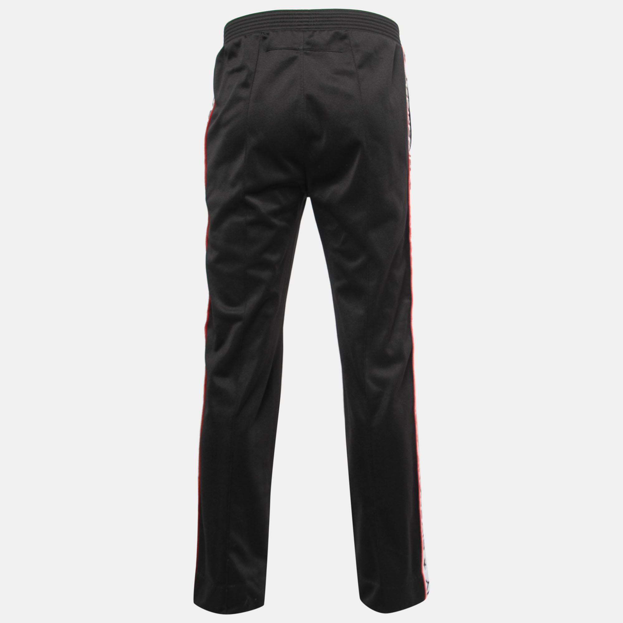 

Givenchy Black Jersey Logo Tape Track Pants