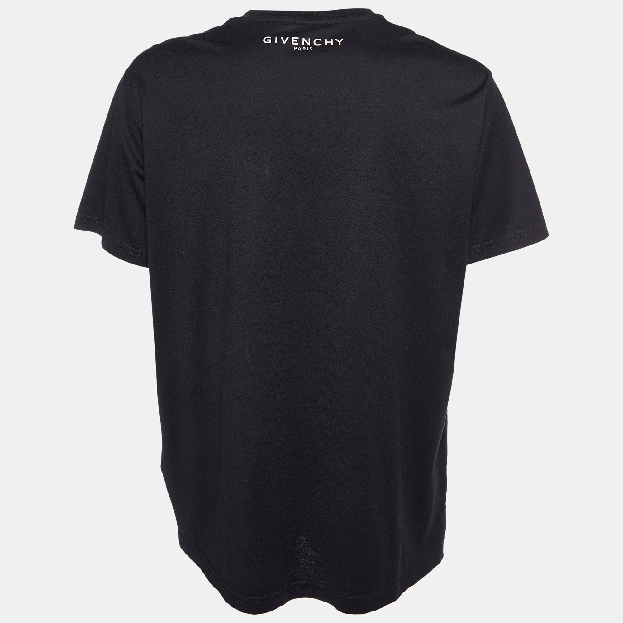 

Givenchy Black Amore printed Cotton Knit T-Shirt