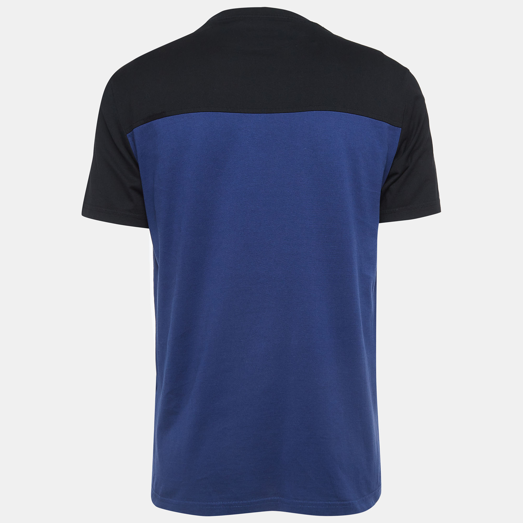 

Givenchy Multicolor Up-side Logo Embroidered Cotton Half Sleeve T-Shirt