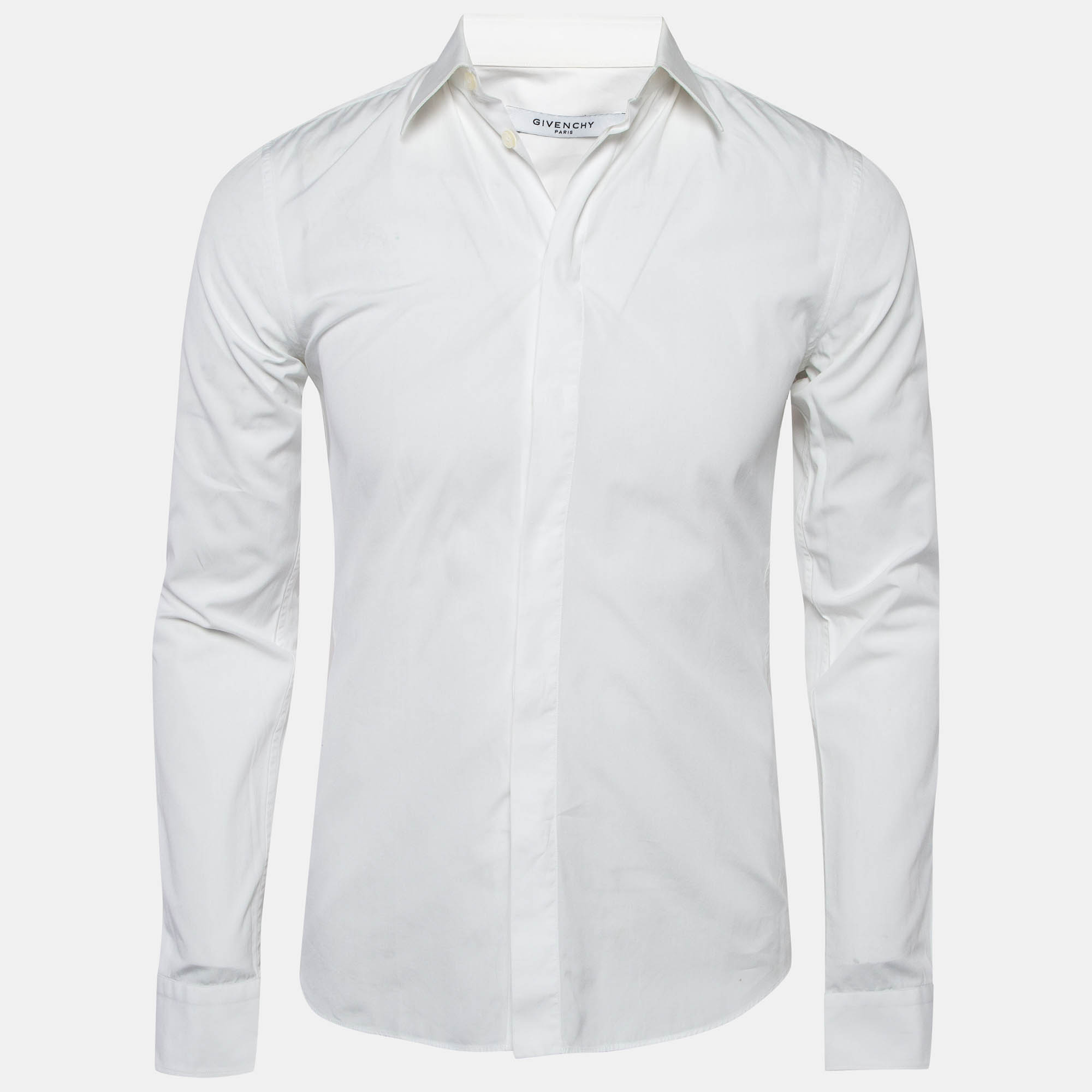 

Givenchy White Cotton Long Sleeve Shirt S
