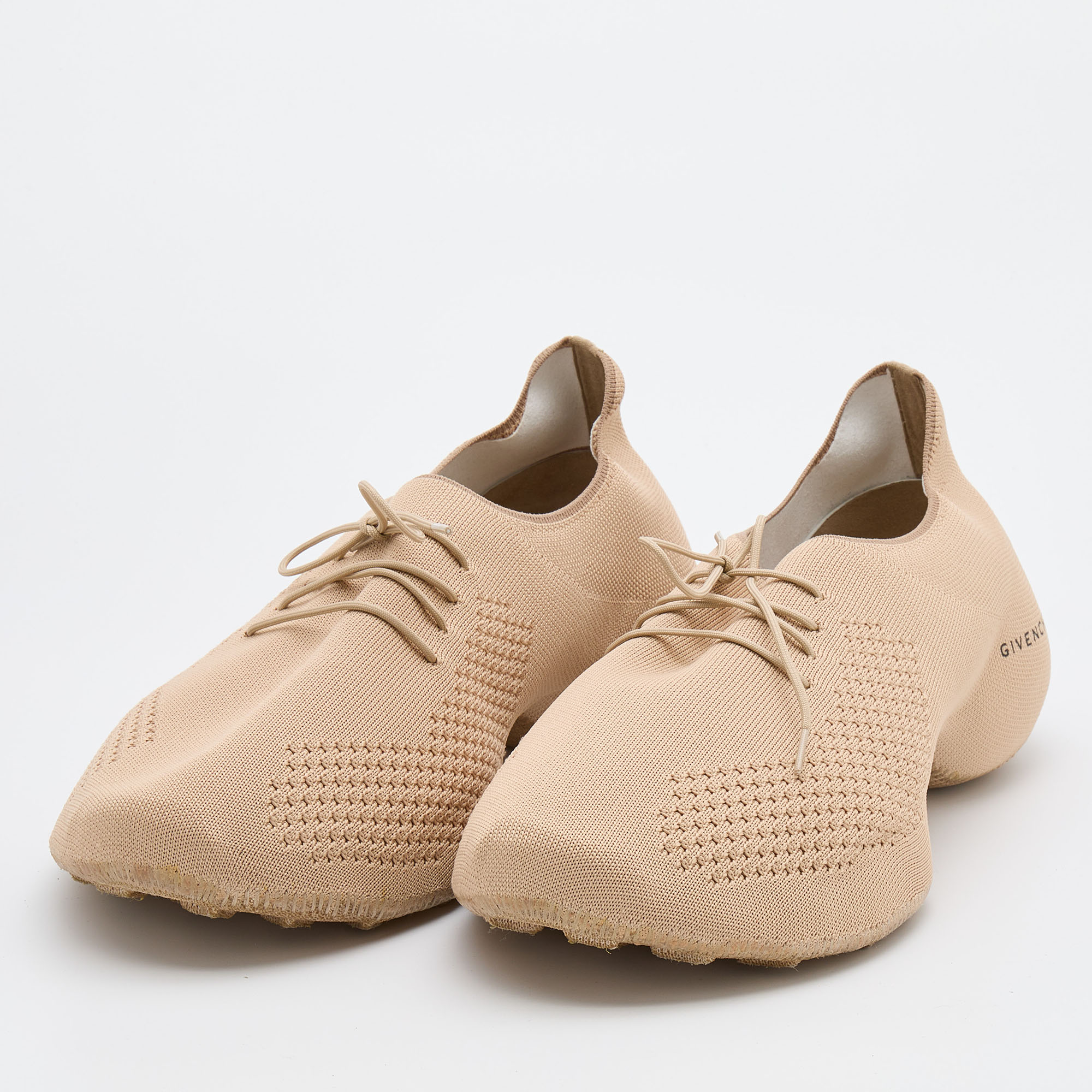 

Givenchy Beige Knit Fabric TK-360 Sneakers Size