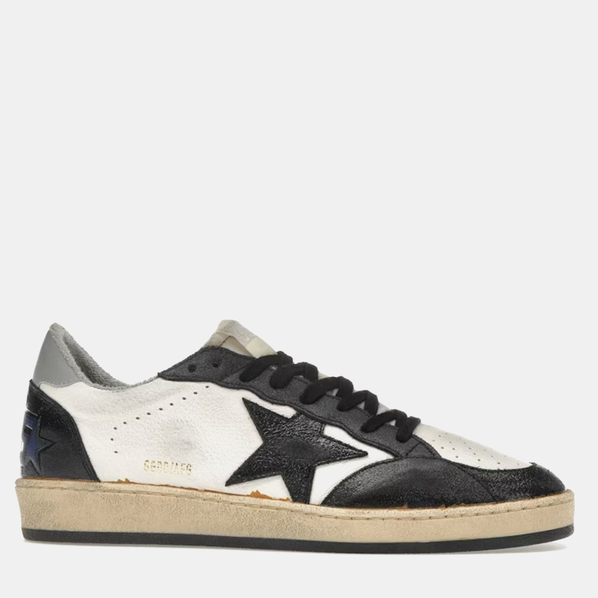 Pre-owned Golden Goose Ball-star Sneaker Size Eu 41 In Black