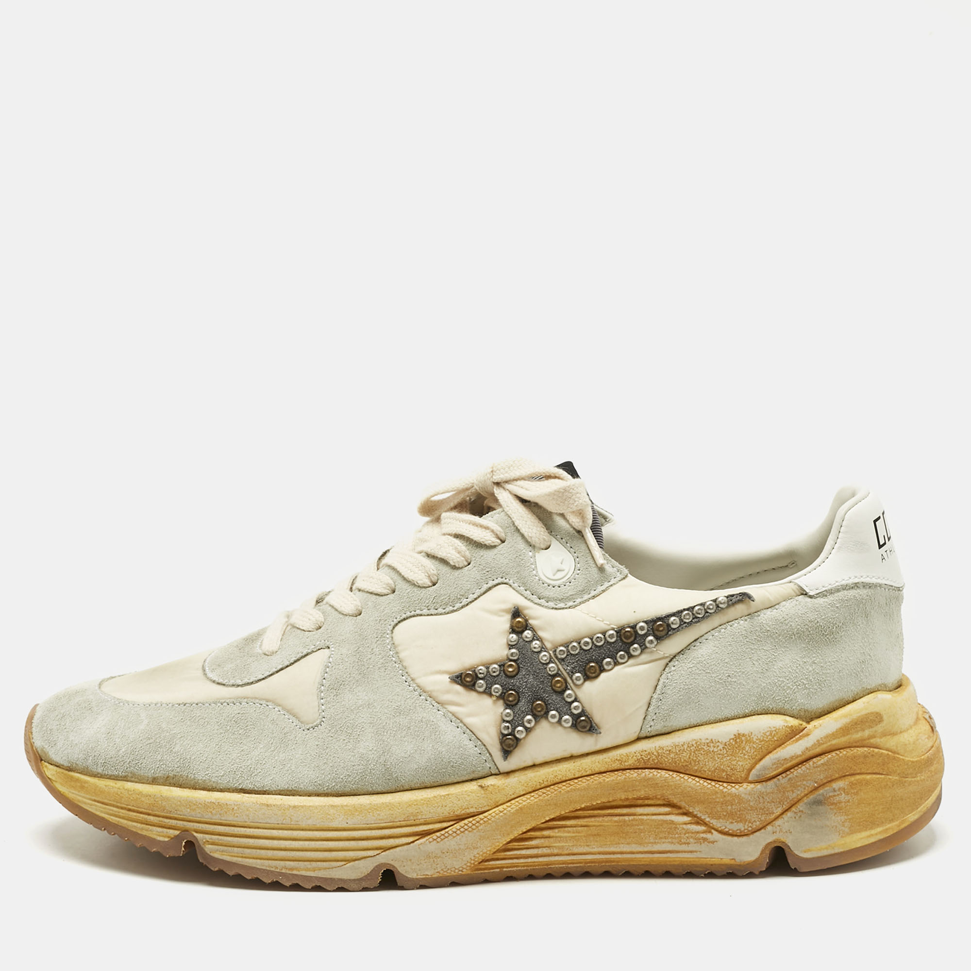 

Golden Goose Multicolor Suede and Nylon Running Sneakers Size
