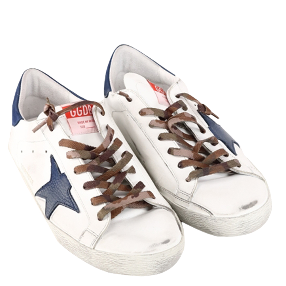 

Golden Goose White Super Star Sneaker Size EU