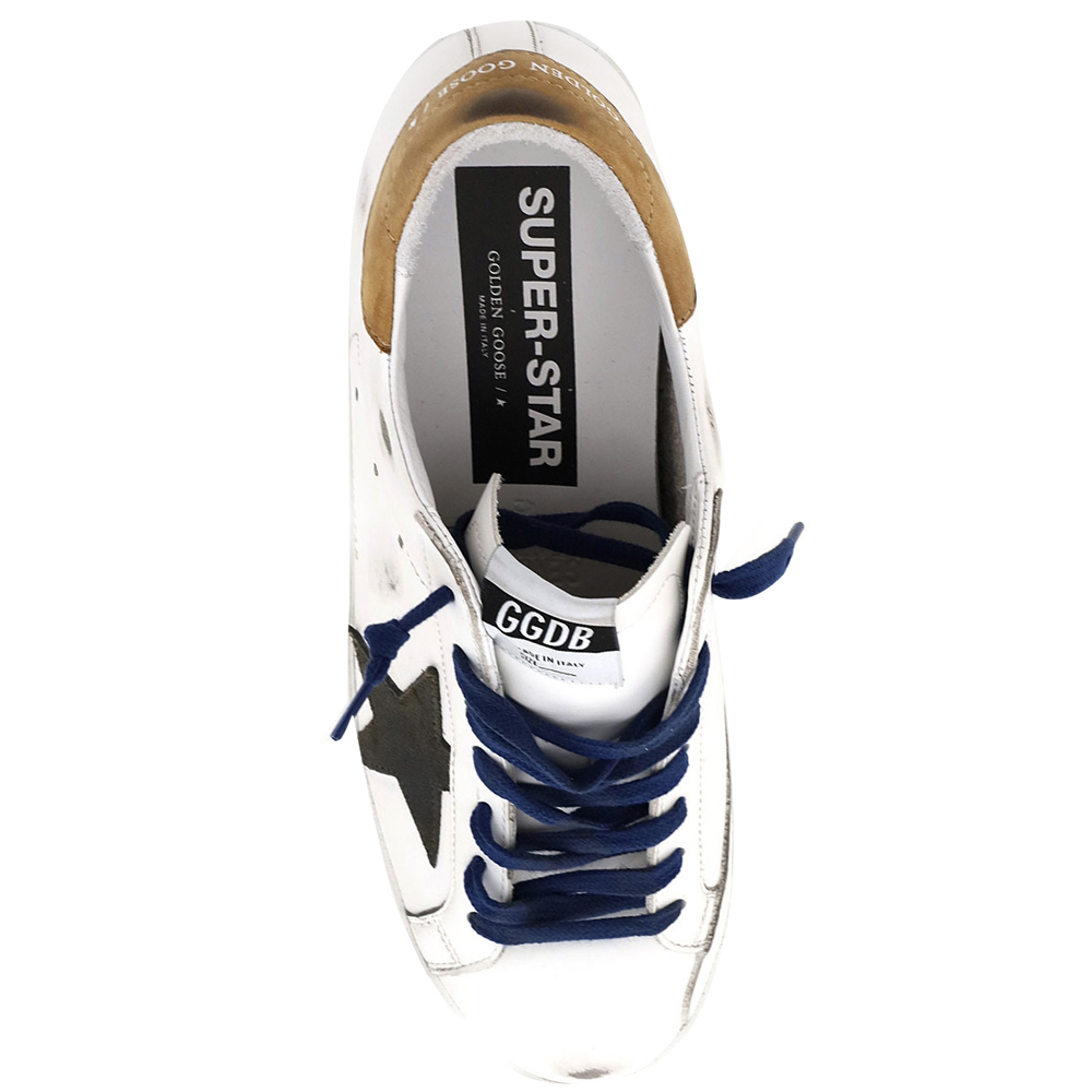 

Golden Goose White/Green Sneakers Size IT, Multicolor