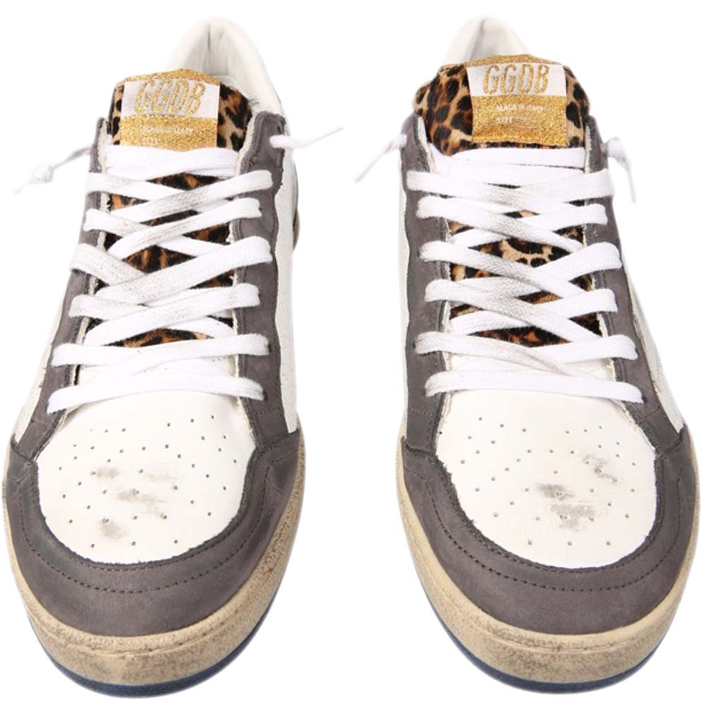 

Golden Goose White/Multicolor Camaouflage Ballstar Sneakers Size EU