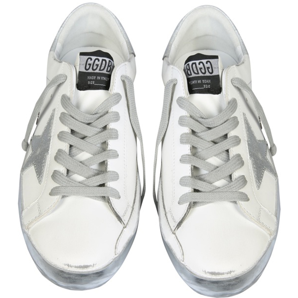

Golden Goose White Super-Star Sneakers Size IT