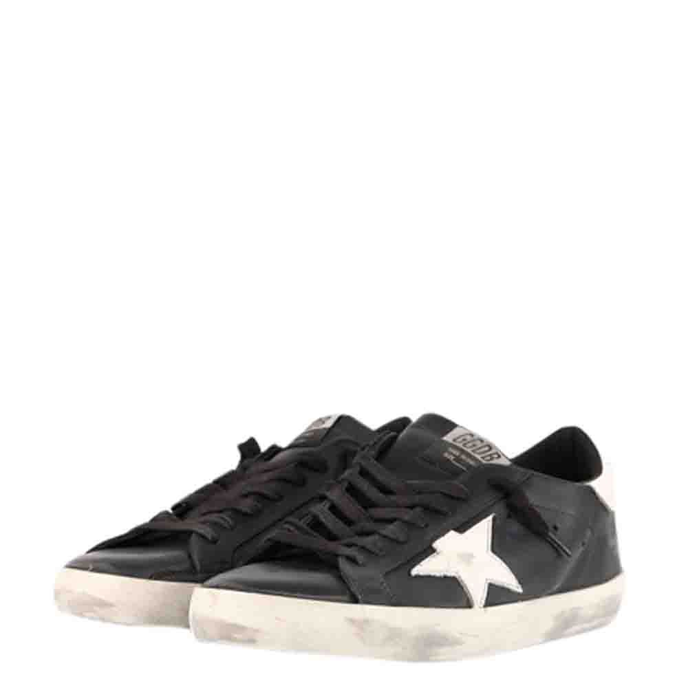 

Golden Goose Black Superstar Sneakers Size EU
