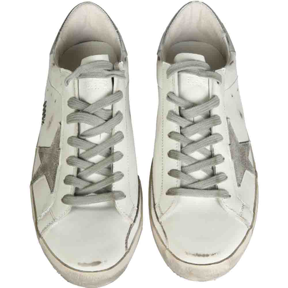 

Golden Goose White Super Star Sneakers Size IT
