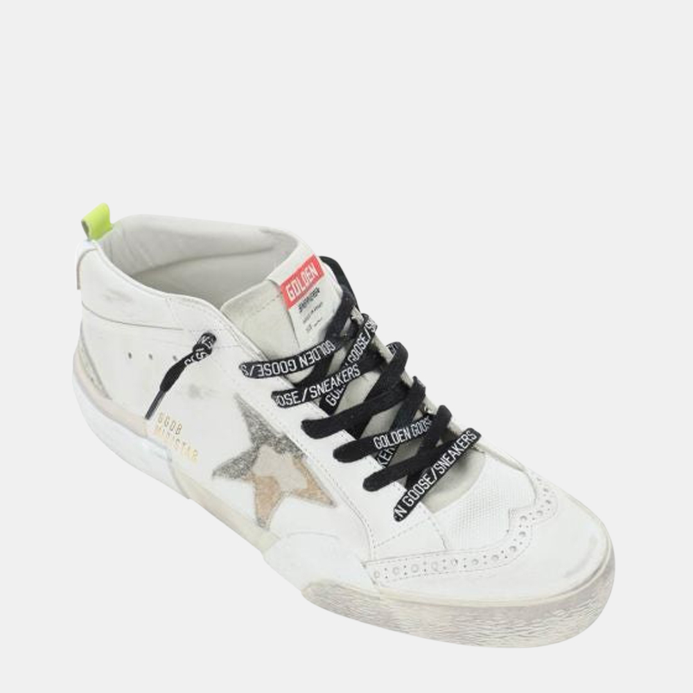 

Golden Goose White Mid Star Sneakers EU 42