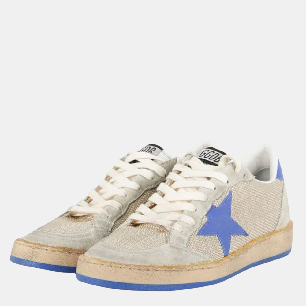 

Golden Goose White/Blue Ball Star Sneakers EU