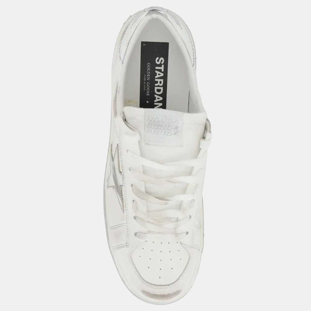 

Golden Goose White/Silver Stardan Sneakers EU